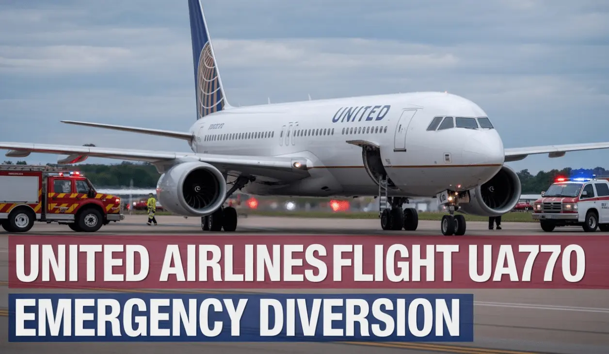 United Airlines Flight UA770 Emergency Diversion